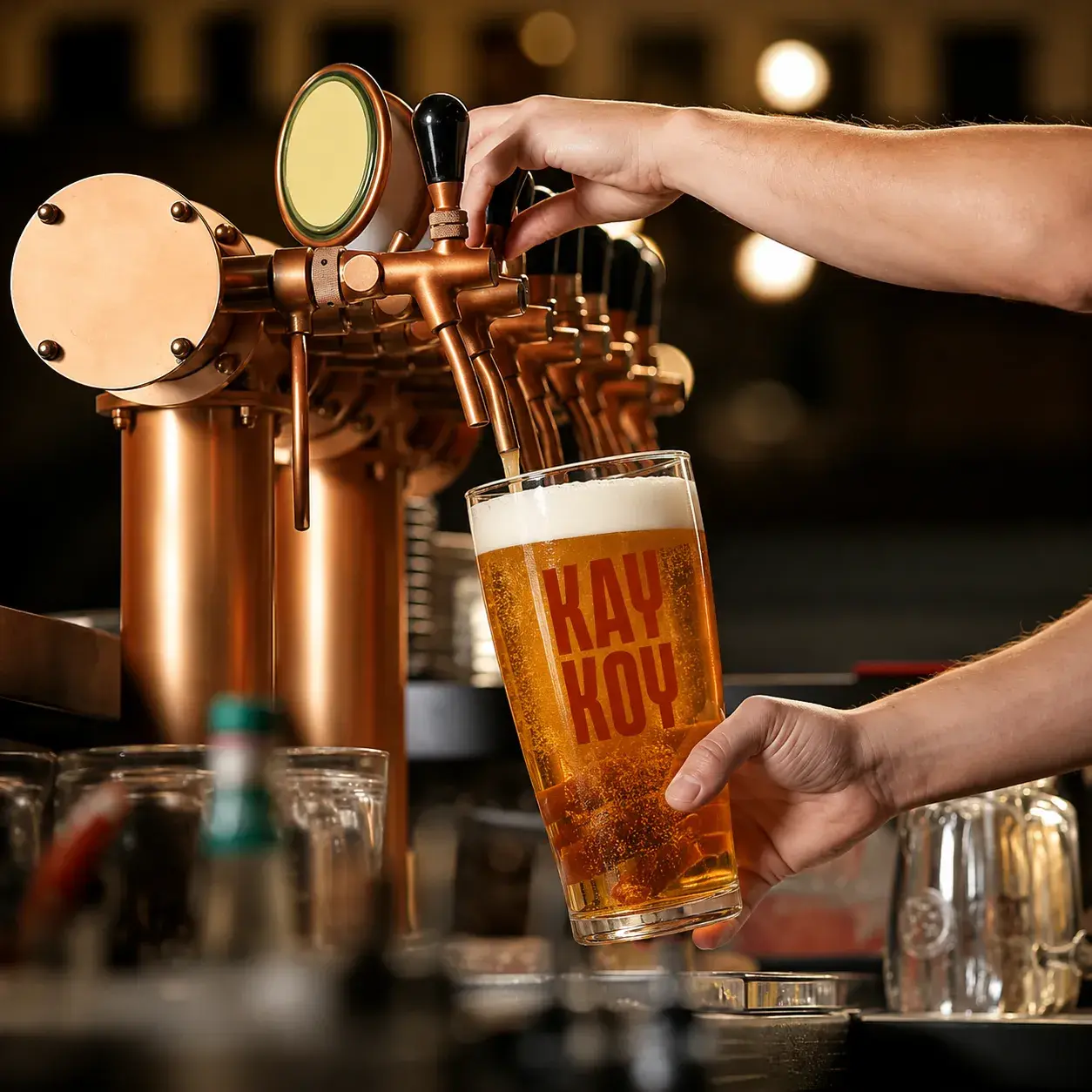 Beer taps